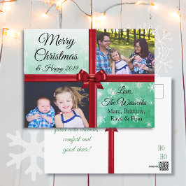 Fotos de la familia de navidad de Feliz Navidad Bo