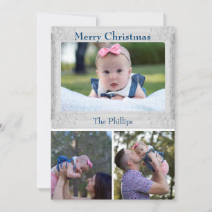 Fotos de la familia de saludos de Navidad