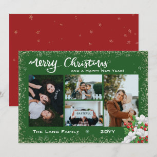 Fotos de la familia navideña de Feliz Navidad Niev