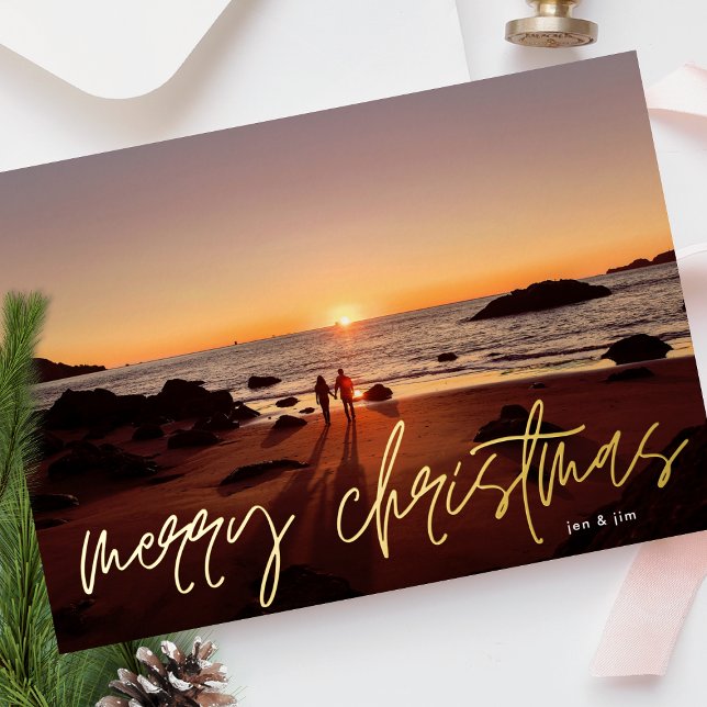 Fotos de la Invitación de Merry Christmas Gold Bod (Subido por el creador)