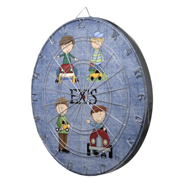 Fotos de las imágenes del tablero de dardo del (Frente Derecha)