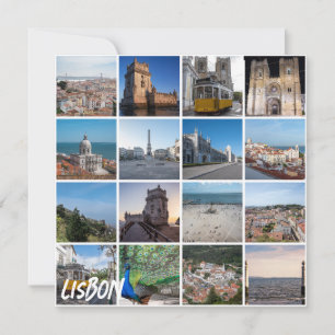 Fotos de Lisboa mosaico, Portugal