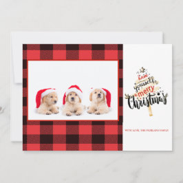 Fotos de Merry Christmas Red Buffalo Plaid