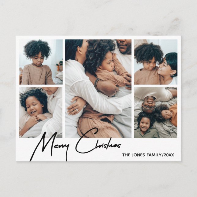 Fotos de navidad cinco fotos (Anverso)