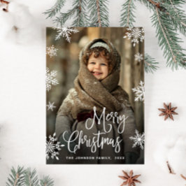 Fotos de navidad moderna código QR