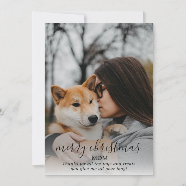 Fotos De Perro De Navidad De Feliz Del Perro (Anverso)