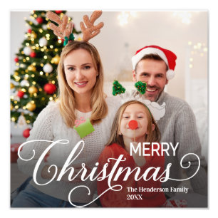 Fotos de Personalizado simple de Feliz Navidad