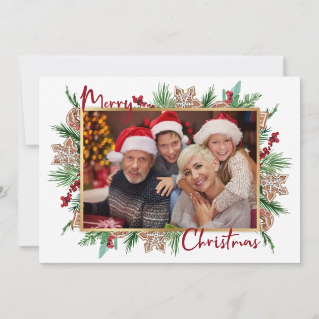 Fotos de tres fotos de Feliz Navidad (Anverso)