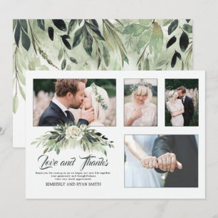 Fotos de varios Bodas   Tarjeta de agradecimiento