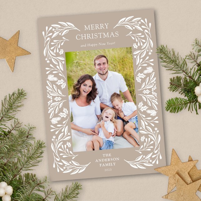Fotos de verde de invierno blanco de Feliz Navidad (Subido por el creador)