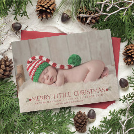 Fotos del anuncio de nacimiento de merry Little Na