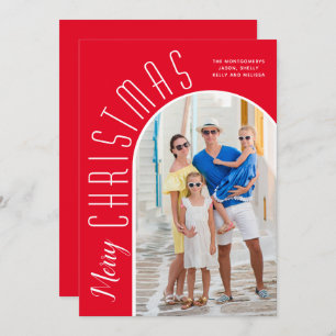 Fotos del Arco Rojo de Feliz Navidad