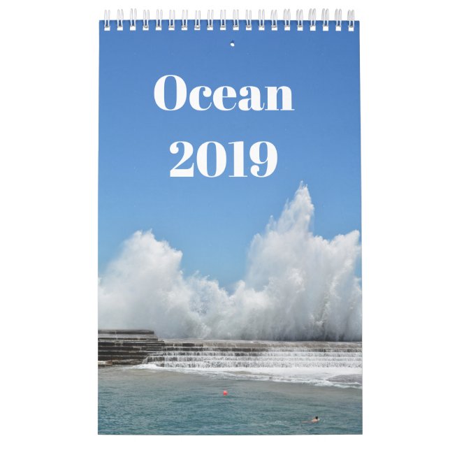 Fotos del calendario del océano (Tapa)