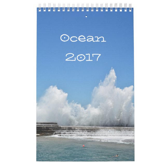 Fotos del calendario del océano (Tapa)
