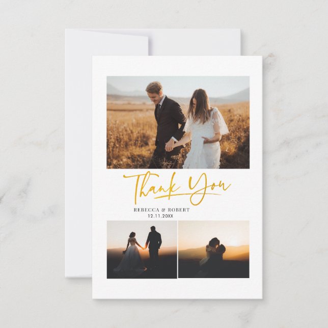 Fotos del Día de la Boda por Mano Gracias (Anverso)