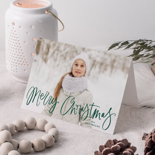 Fotos del guión verde de Feliz Navidad