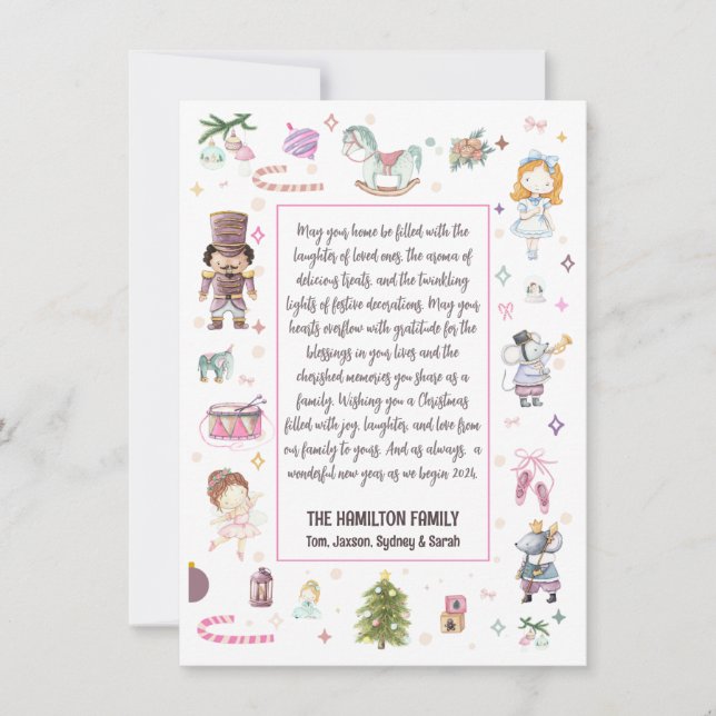 Fotos del marco de los nutricionistas de navidad (Anverso)