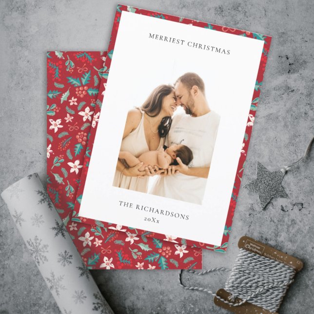 Fotos del patrón floral de navidad de los Berries  (Subido por el creador)