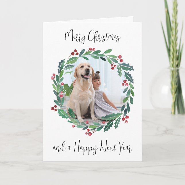 Fotos del Personalizado Wreath de Feliz Navidad Gr (Anverso)