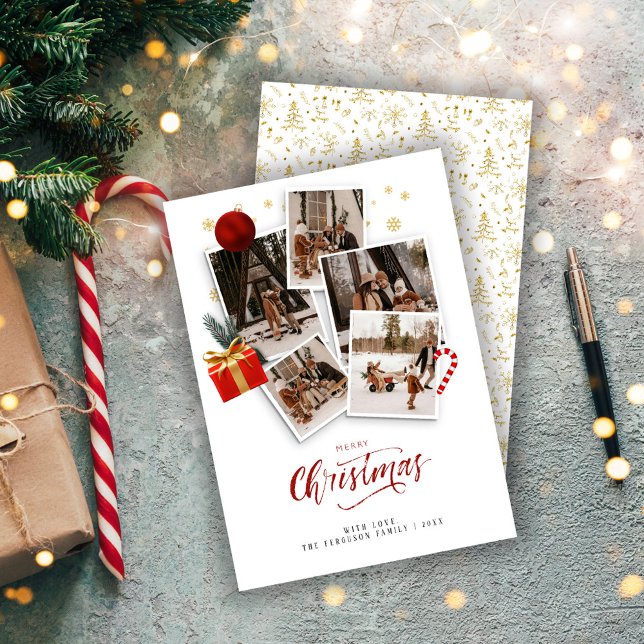 Fotos divertidas de Navidad en collage (Subido por el creador)