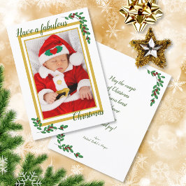 Fotos Elegantes de Navidad con Bayas Rojas