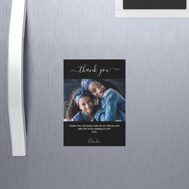 Fotos en blanco negro gracias imán (Subido por el creador)