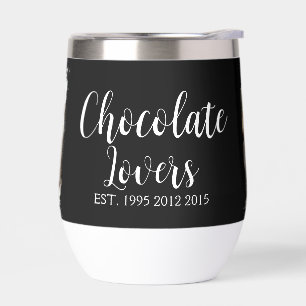 Fotos establecidas para amantes del chocolate