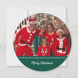 Fotos familiares personalizadas de Feliz Navidad