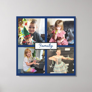 Fotos Familiares Personalizadas en Lienzo