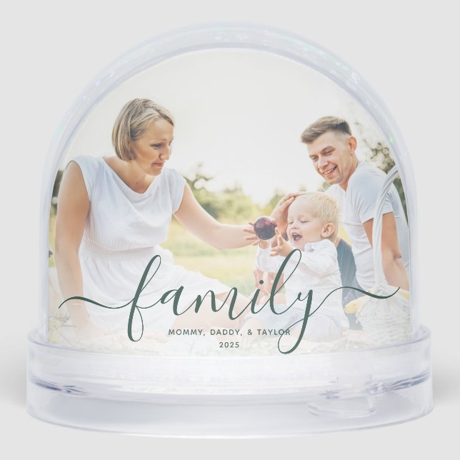 Fotos familiares Script Navidades Keepsake Persona (Reverso)