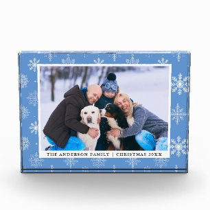 Fotos familiares vacaciones copas de nieve Bloqueo