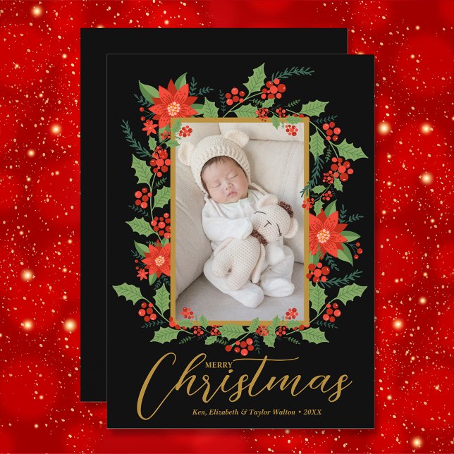 Fotos florales de navidad de Merry (Subido por el creador)