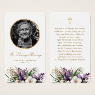 Fotos florales Tarjetas conmemorativas conmemorati