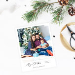 Fotos instantáneas de Feliz Navidad Minimalistas -<br><div class="desc">Envíe tarjetas de diversión,  Moda y vacaciones Minimalistas o Navidades con sus tarjetas Minimalistas de fotos de navidad instantánea.</div>