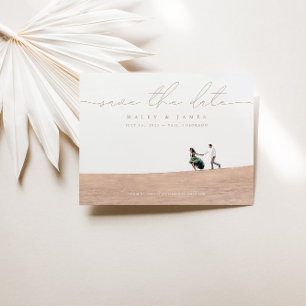 Fotos Minimalistas modernas Bodas Guardar la tarje