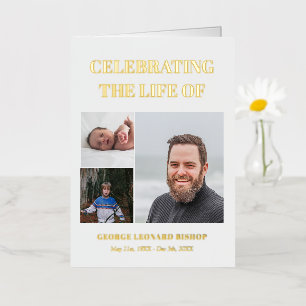 Fotos modernas 3 que celebran el programa de funer