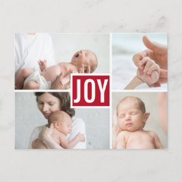 Fotos modernas de anuncio de nacimiento Tarjeta po