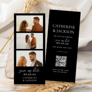 Fotos modernas de la boda de código Qr Guardar la 