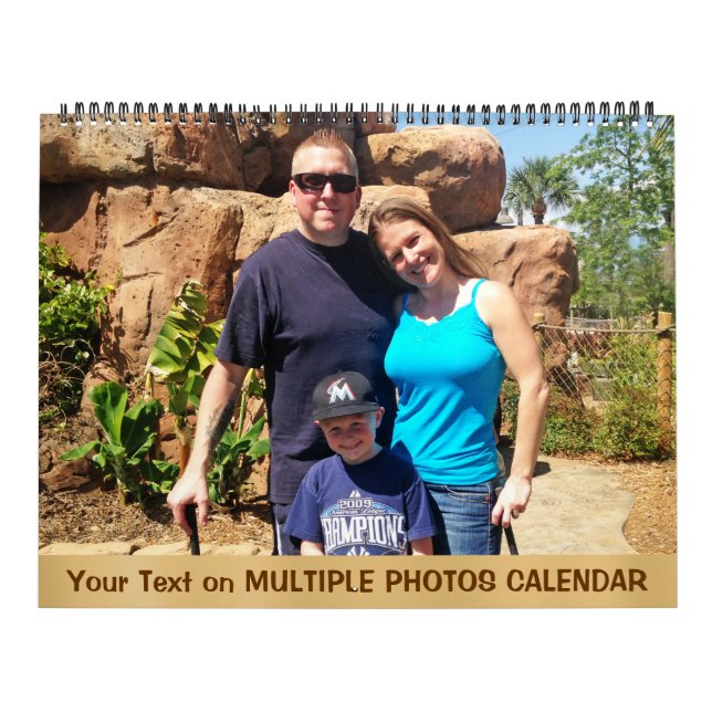 Fotos múltiples y calendario grande 2016 del texto (Tapa)