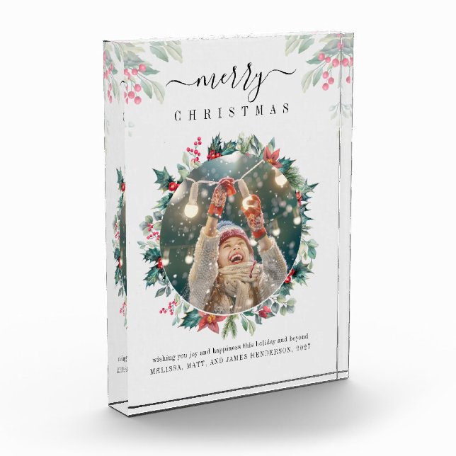 Fotos navideñas de Feliz Abuela Mistletoe (Izquierda)