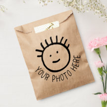 Fotos Personalizadas 50 x BOLSAS DE REGALO KRAFT P