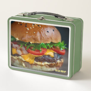 Fotos personalizadas de Hamburger Photo Lunch Box