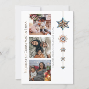 Fotos personalizadas de las Estrellas de Navidad d