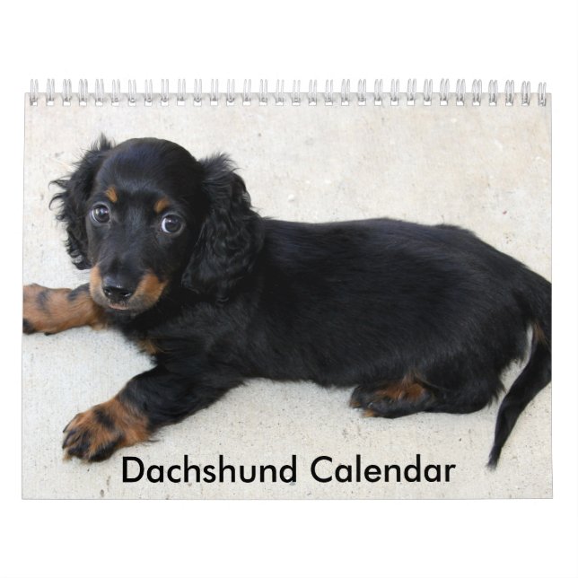 Fotos personalizadas del Calendario Dachshund 2023 (Tapa)