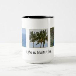 Fotos personalizadas y tazas de texto