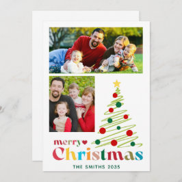 Fotos Personalizados de la colorida Feliz Navidad