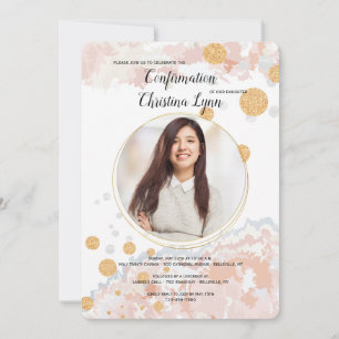 Fotos rosas fieles Invitación religiosa