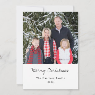 Fotos Simples de Familias Modernas Feliz Navidad