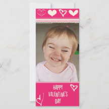 Fotos/Texto de Corazones Dibujados para San Valent