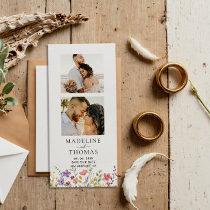 Fotos Tira Boda Magnética Floral Salvar La Fecha